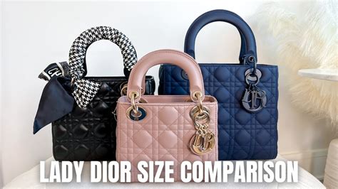 small lady dior price|lady dior small vs medium.